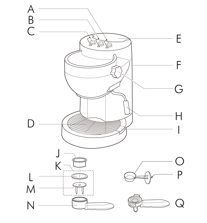 コーヒーメーカー | コーヒーグラインダー | 電気ケトル | デバイス 
